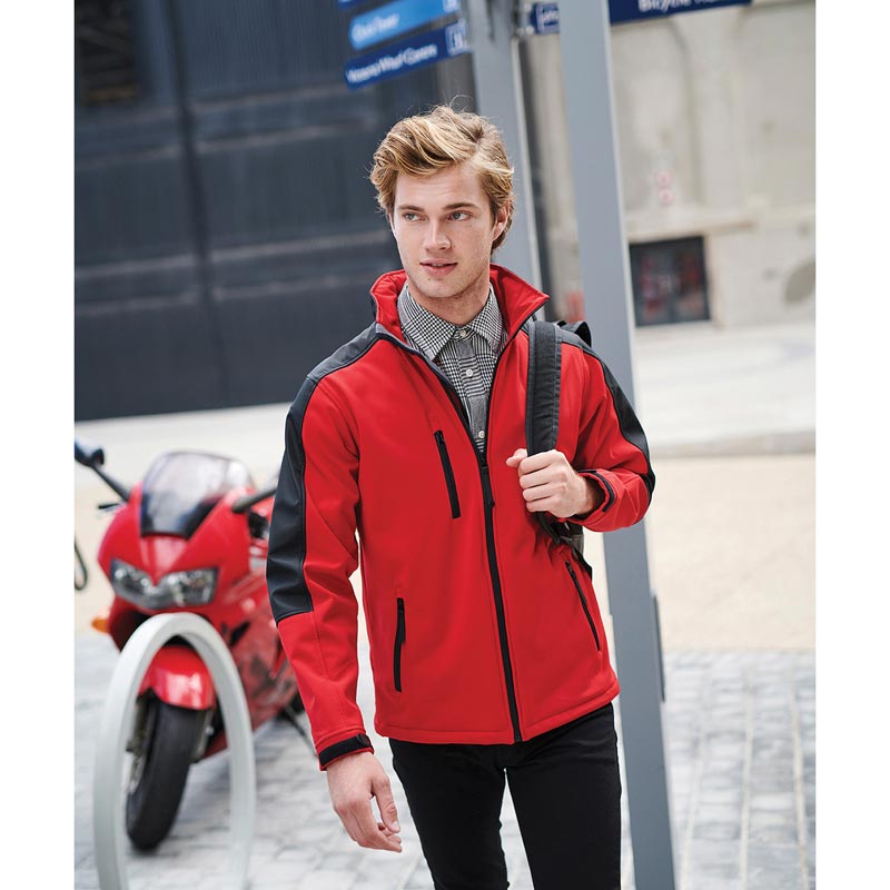 Hydroforce 3-layer softshell - Classic Red/Black S